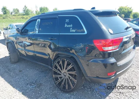 2012 Jeep Grand Cherokee Laredo из США, поврежденный, VIN 1C4RJFAG9CC133295